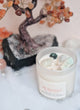 Patronus Crystal Candles – soy wax crystal infused candles with a crystal carving