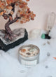 Cozy Rêverie - White Nougat scented Seasonal Crystal Candle